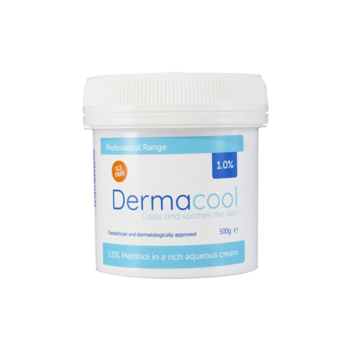 Dermal Dermacool Menthol In Aqueous 1% X 500G Cream Size 1
