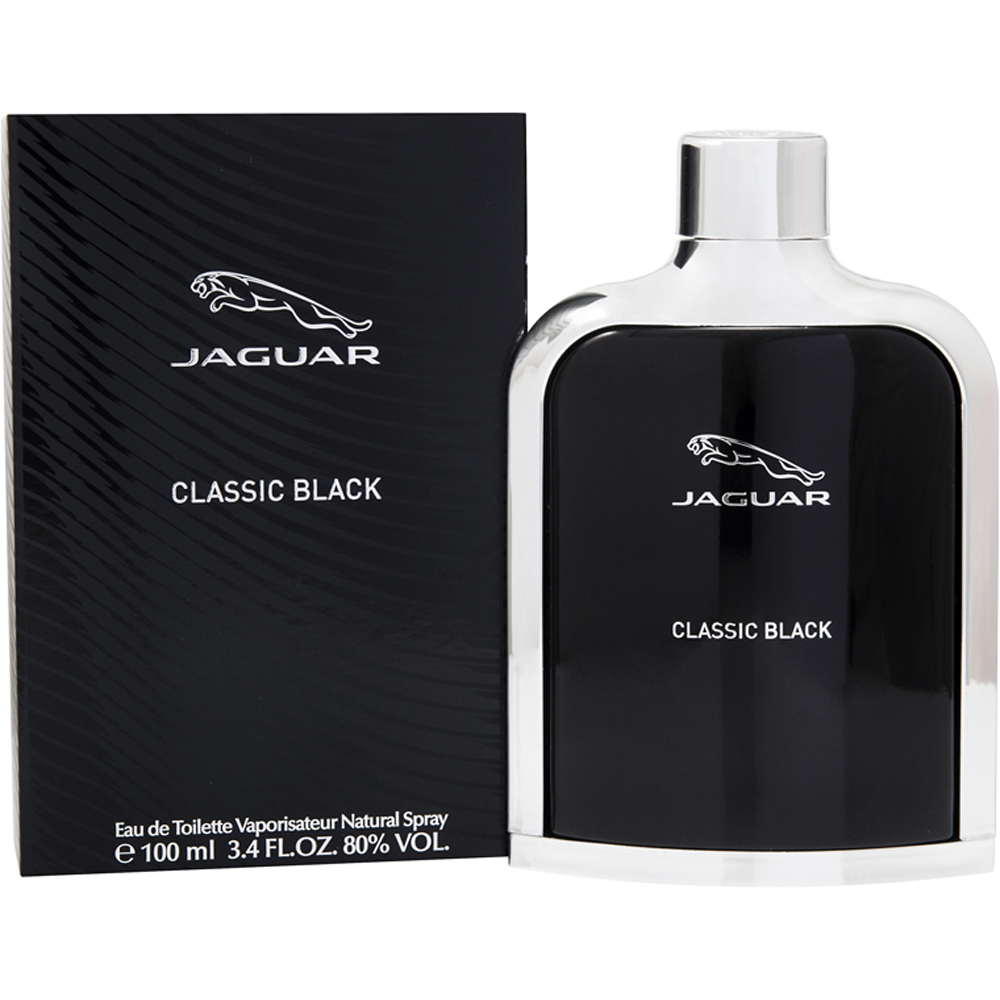 Jaguar Classic Black Cologne for Men - Eau de Toilette Spray TESTER