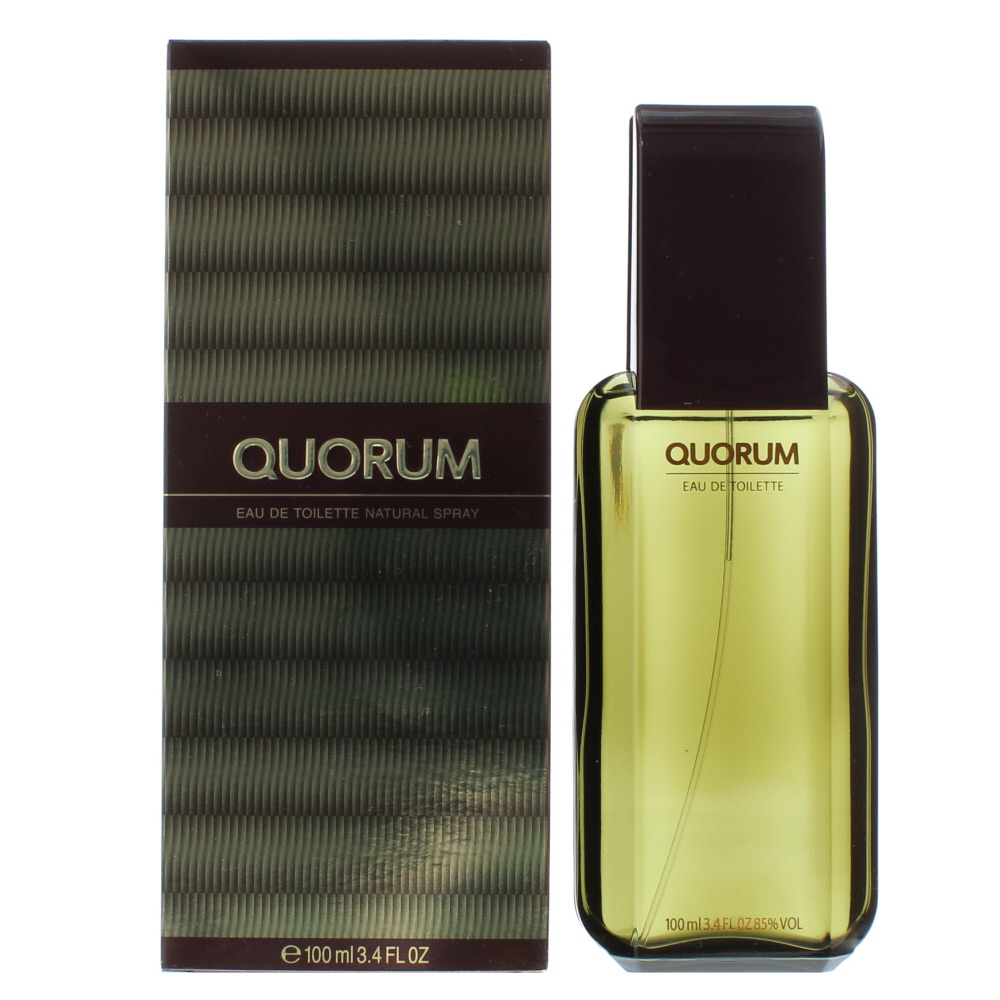 Men's Puig Quorum Eau De Toilette Amber 100Ml