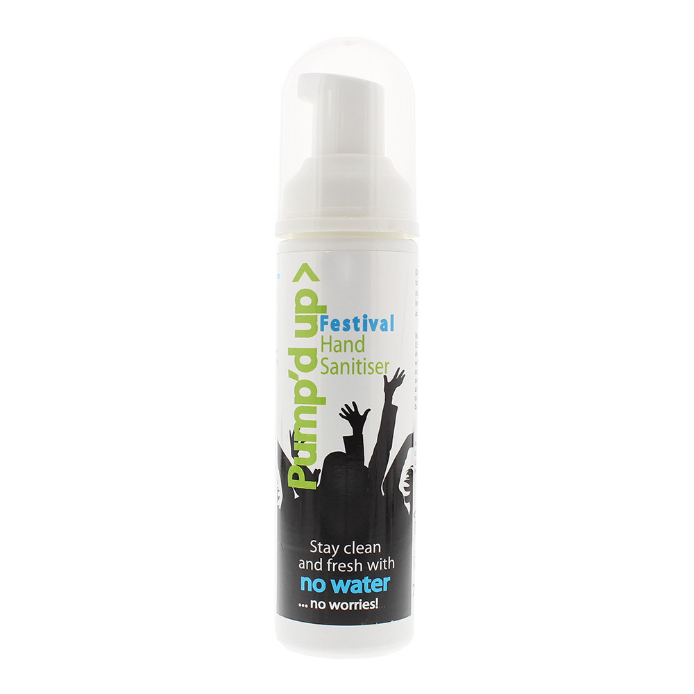 Pump'd Up Festival Hand Sanitiser 70Ml