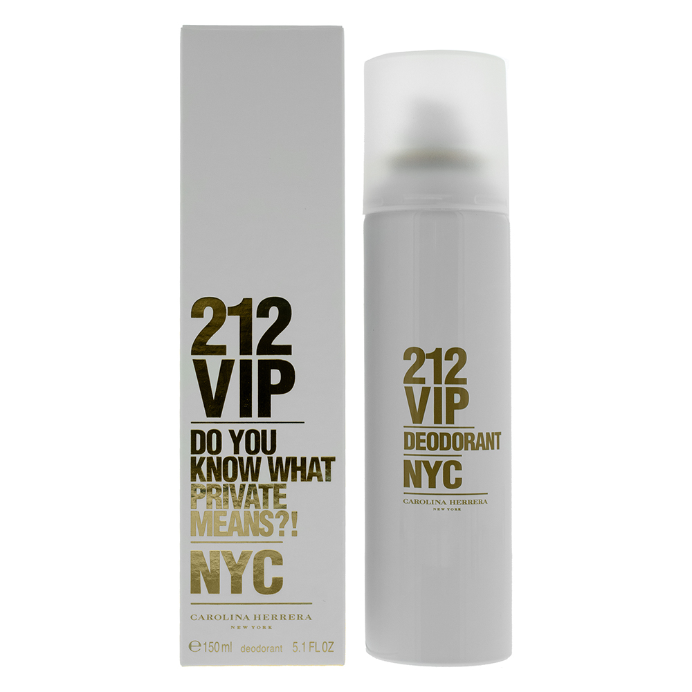 Women's Carolina Herrera 212 Vip Deodorant Spray Light/White 150Ml