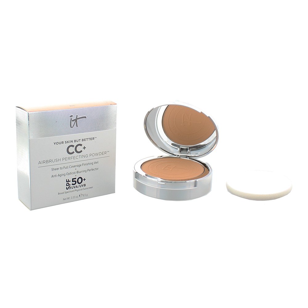 Women's It Cosmetics Your Skin But Better Cc+ Airbrush Rich Perfecting Powder Light 9.5G