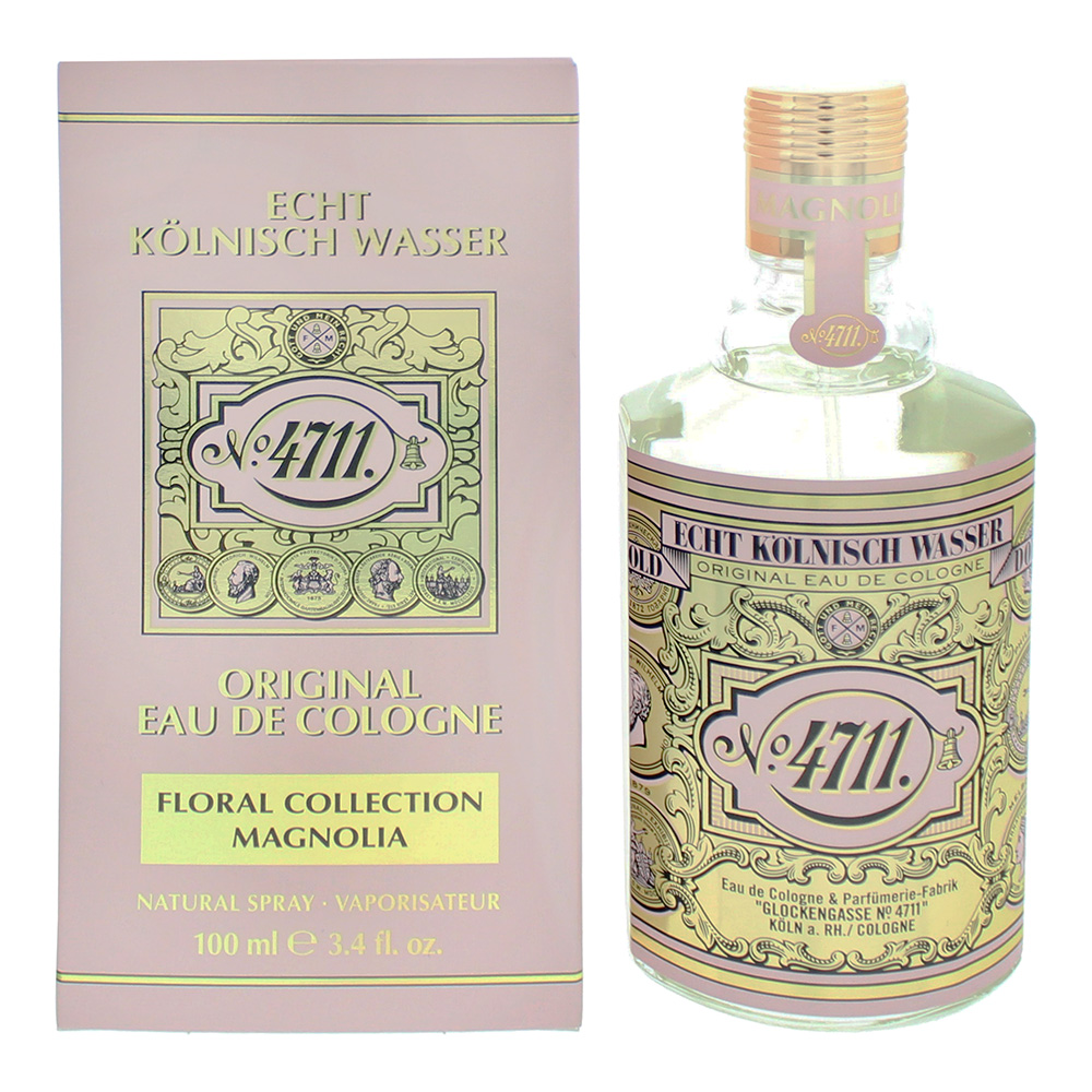 Men's 4711 Floral Collection Magnolia Eau De Cologne Light/White 100Ml