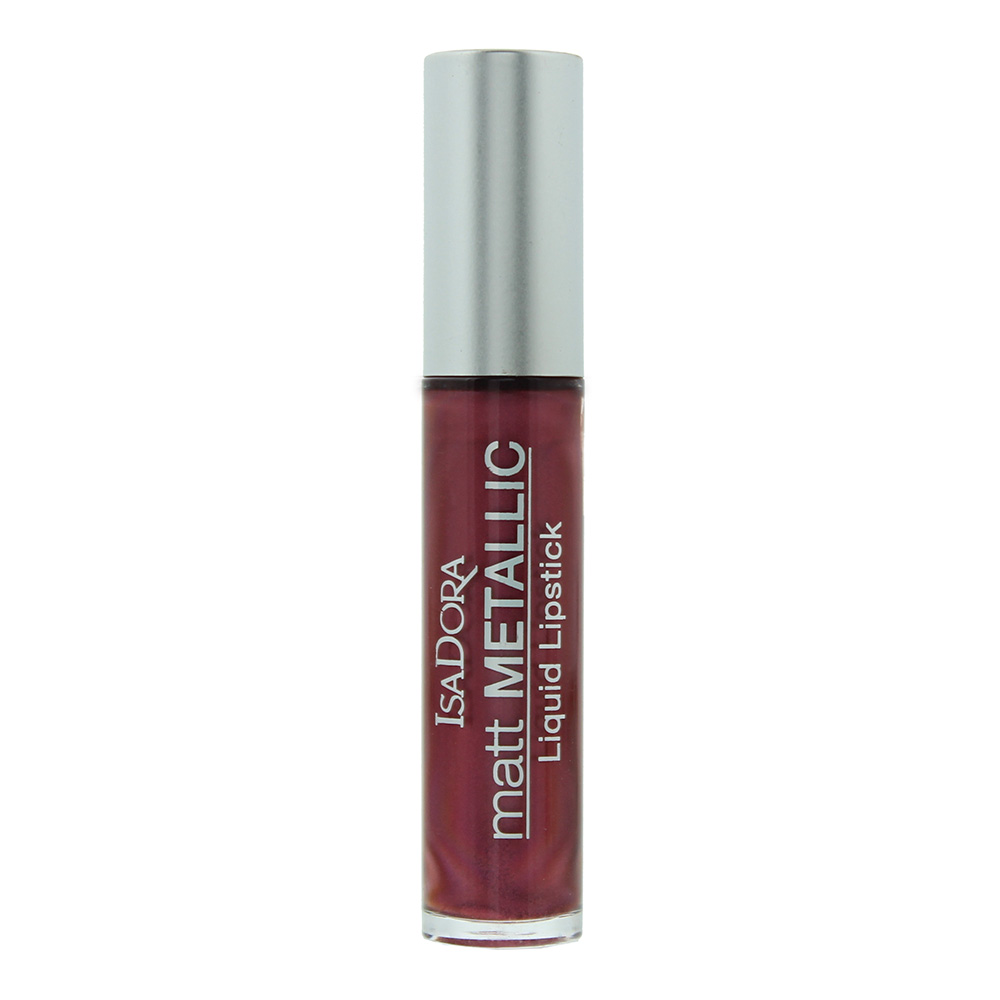 Women's Isadora Matt Metallic 83 Bite Lipstick Burgundy 7Ml