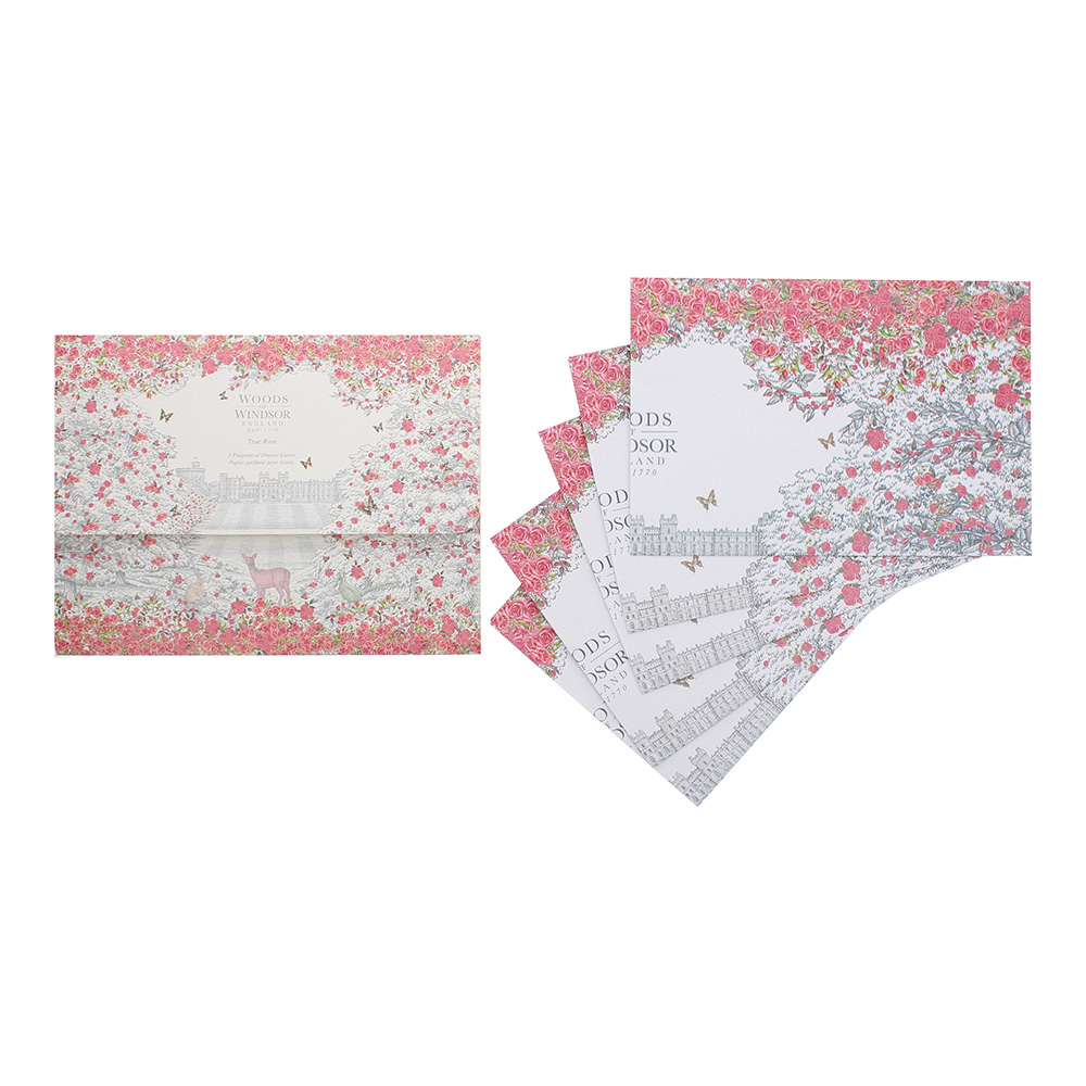 Men's Woods Of Windsor True Rose Drawer Liner - Pack Size 5