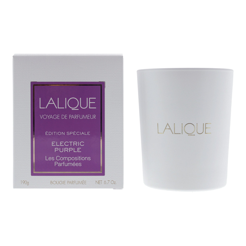 Lalique Men's Electric Candle Purple 190G