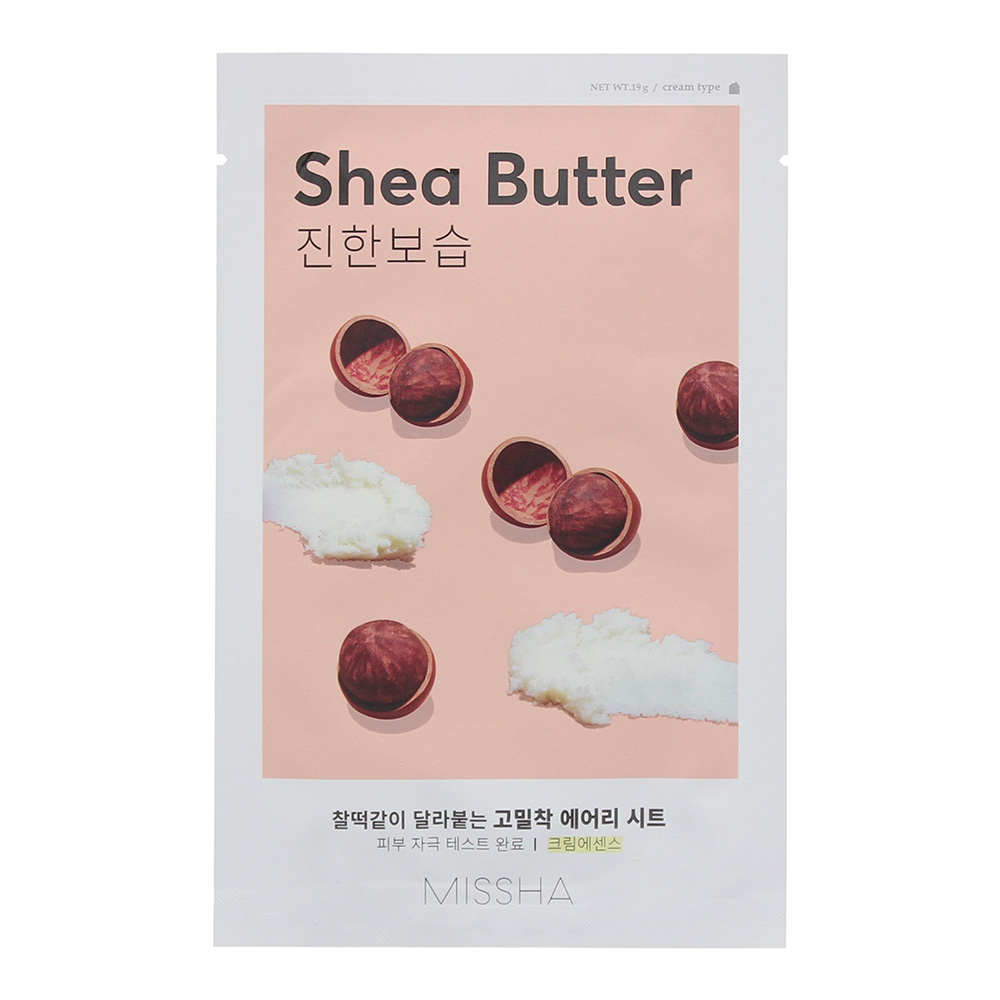 Women's Missha Airy Fit Shea Butter Sheet Mask 19G