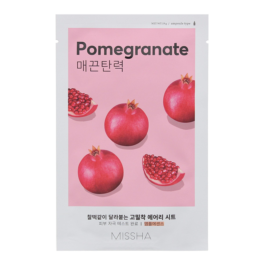 Women's Missha Airy Fit Pomegranate Sheet Mask 19G