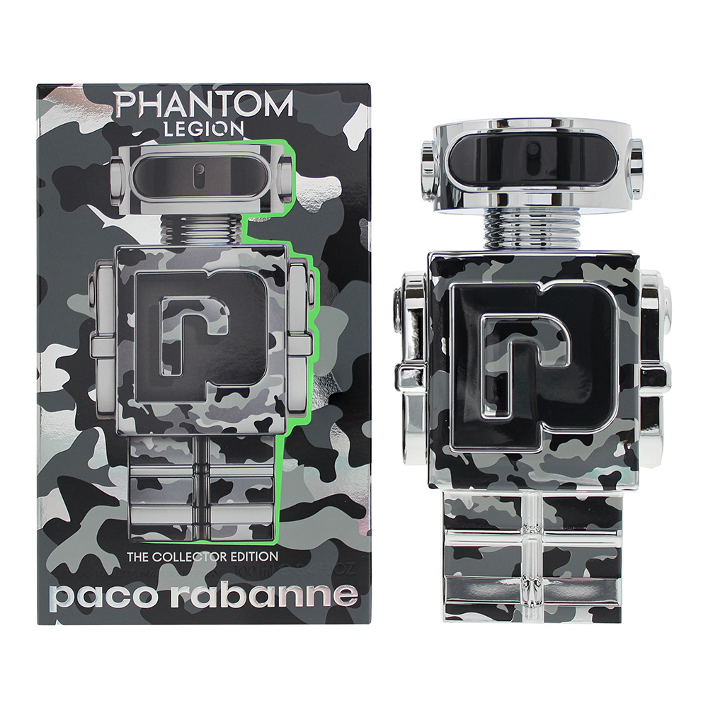 Paco Rabanne Men's Phantom Legion The Collector Edition Eau De Toilette Lavender/Orange 100Ml