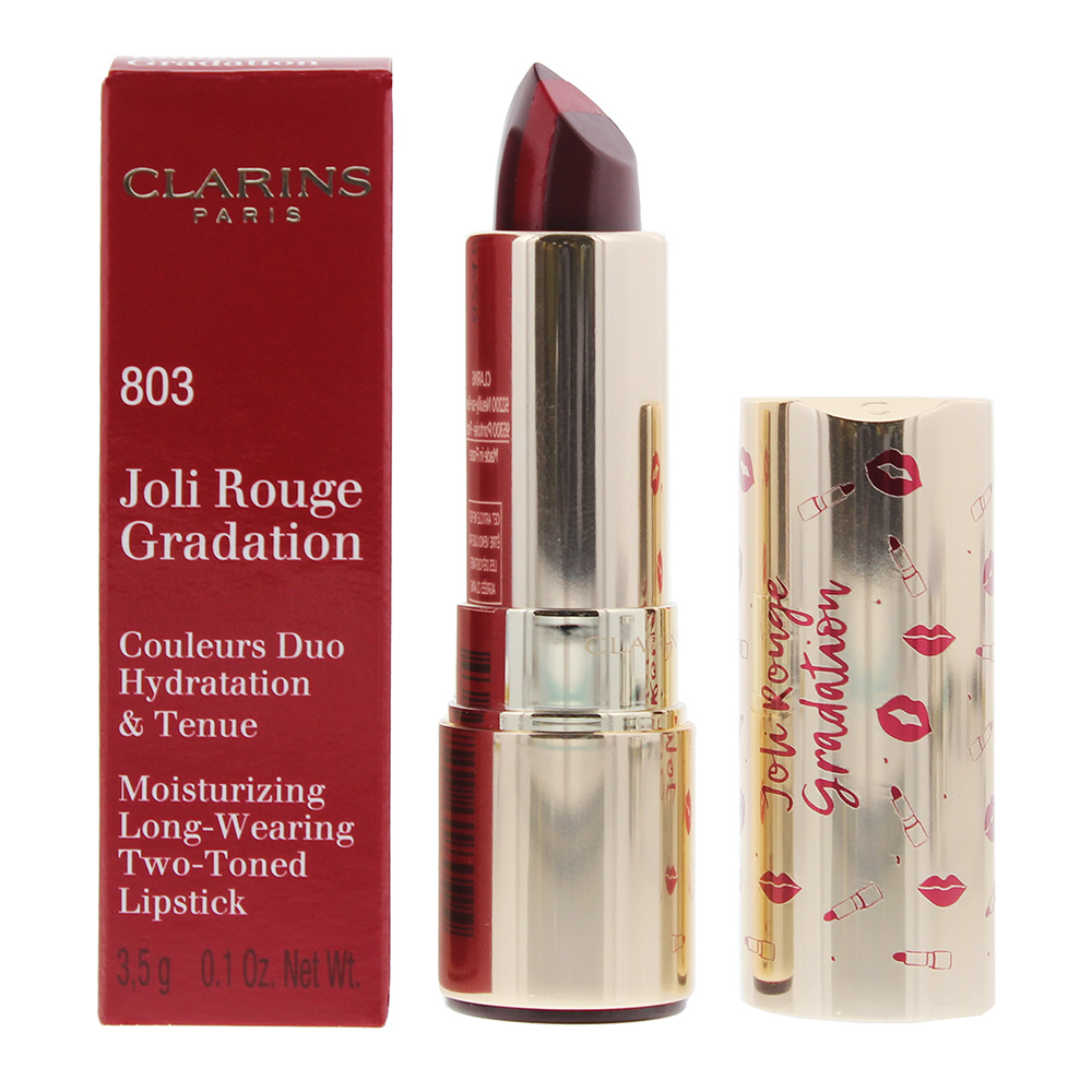 Clarins Women's Joli Rouge Gradation 803 Plum Lipstick 3.5G
