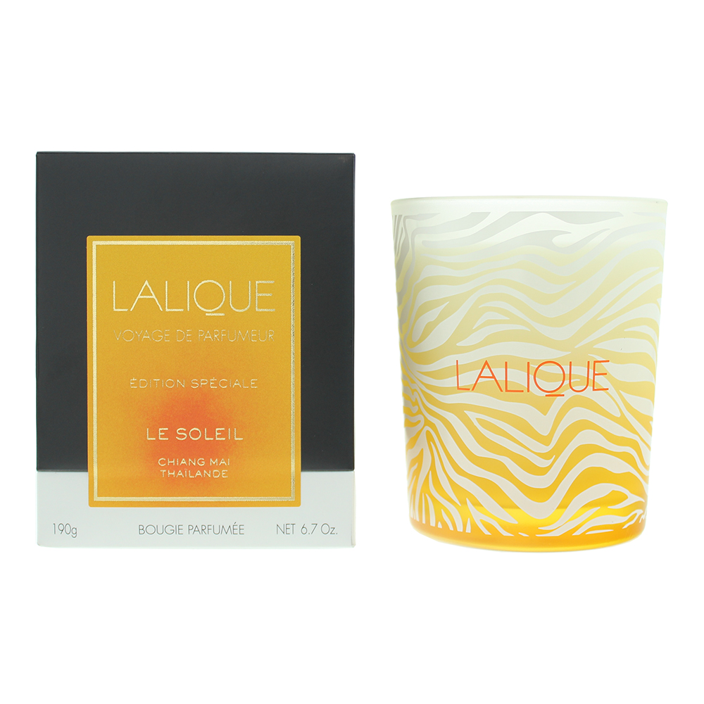 Lalique Unisex Le Soleil Chiang Mai Thailande Perfumed Candle 190G