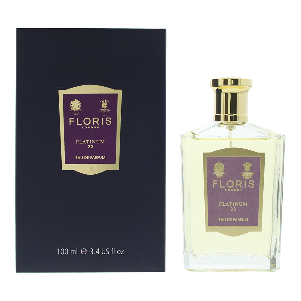 Men's Floris Platinum Eau De Parfum 100Ml Green/Amber Size 22