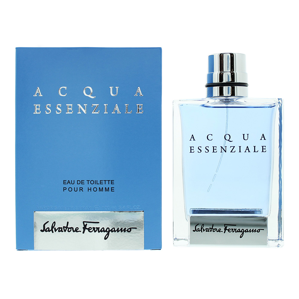 Salvatore Ferragamo Essentials Water For Men Edt - 100Ml