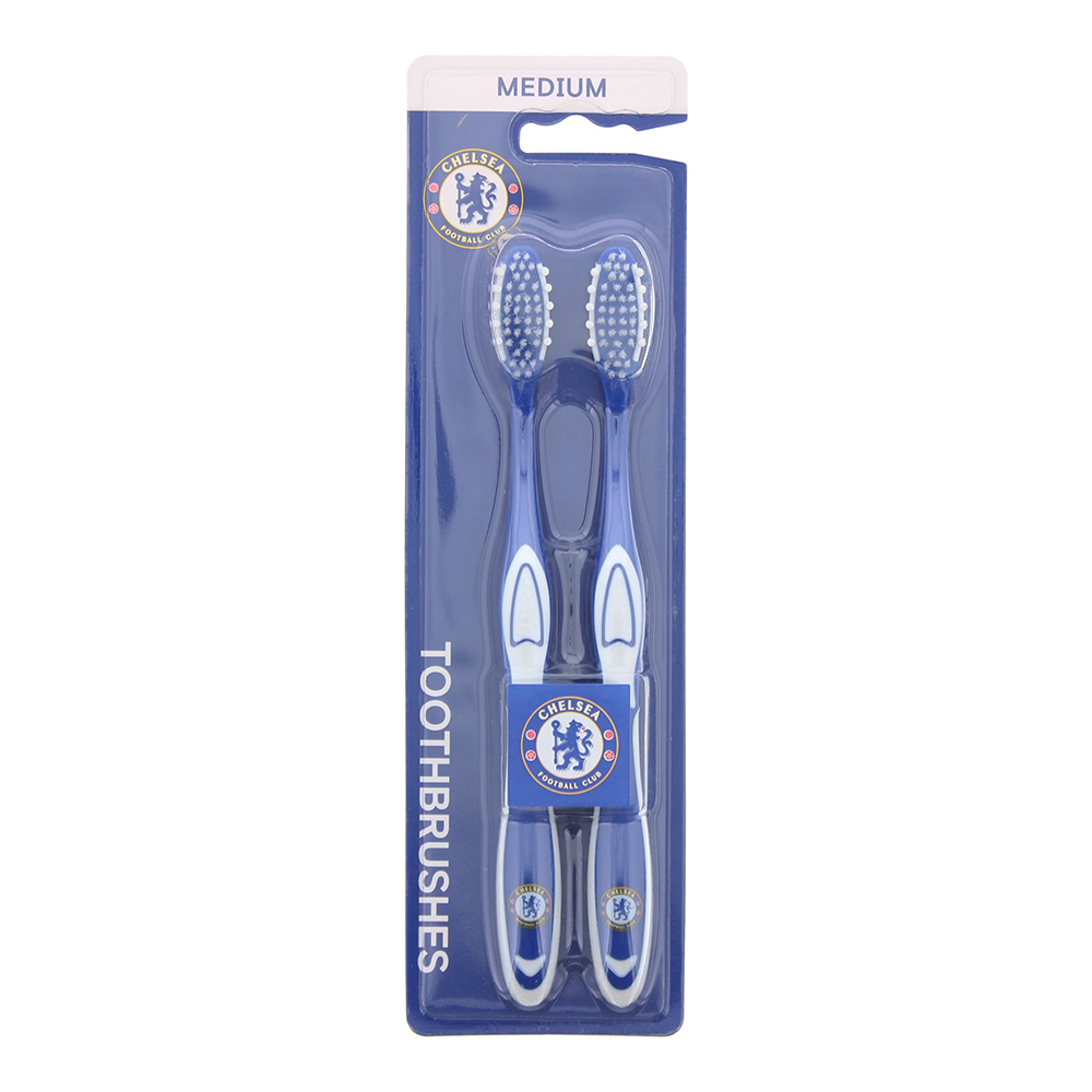 Men's Epl Chelsea Toothbrush 2Pcs Medium