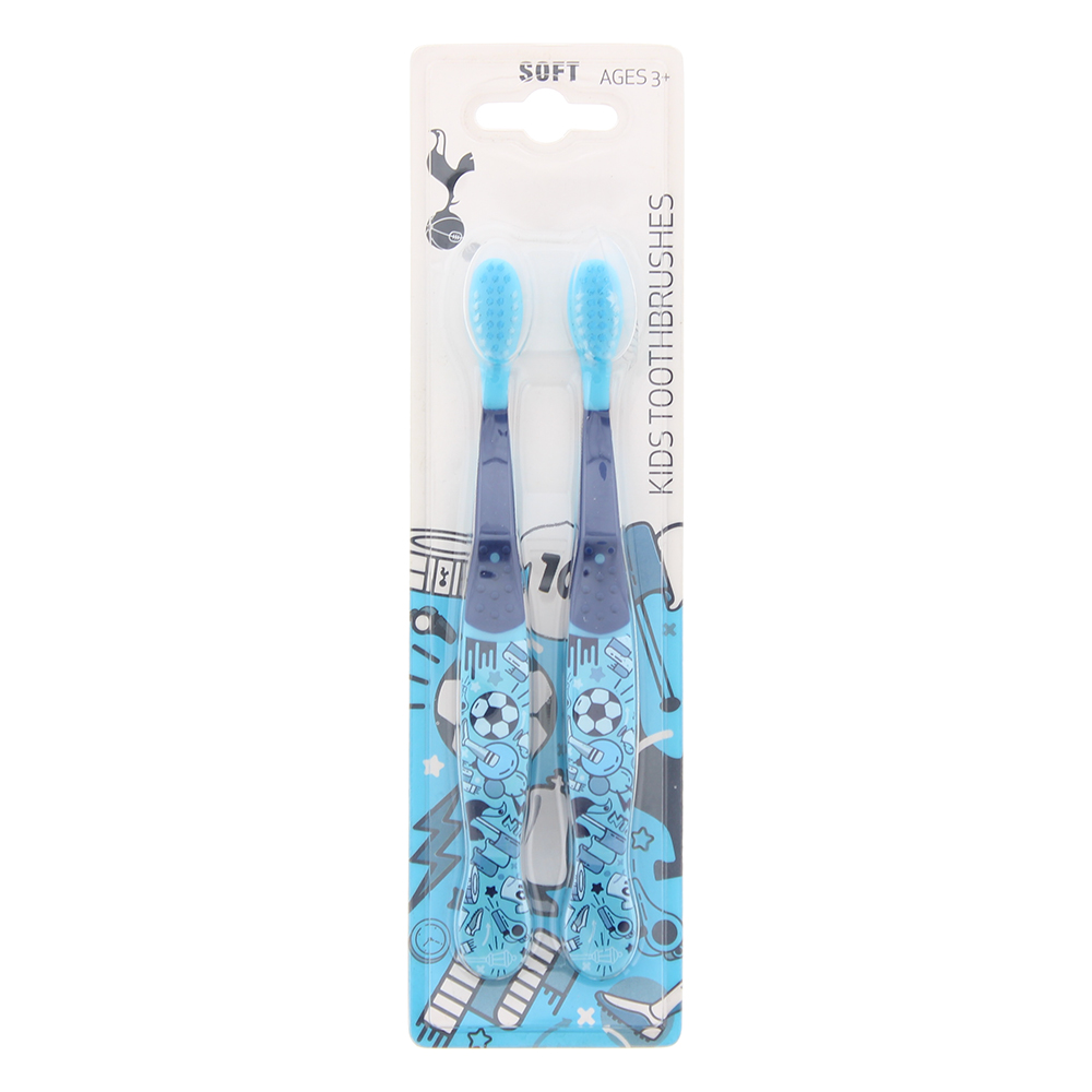 Epl Tottenham Hotspur Toothbrush 2Pcs Size 2 Kids
