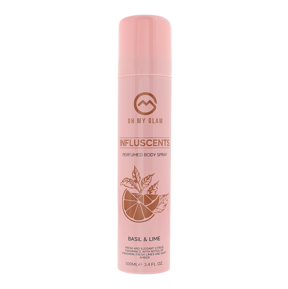 Oh My Glam Influscent Basil & Lime Body Spray