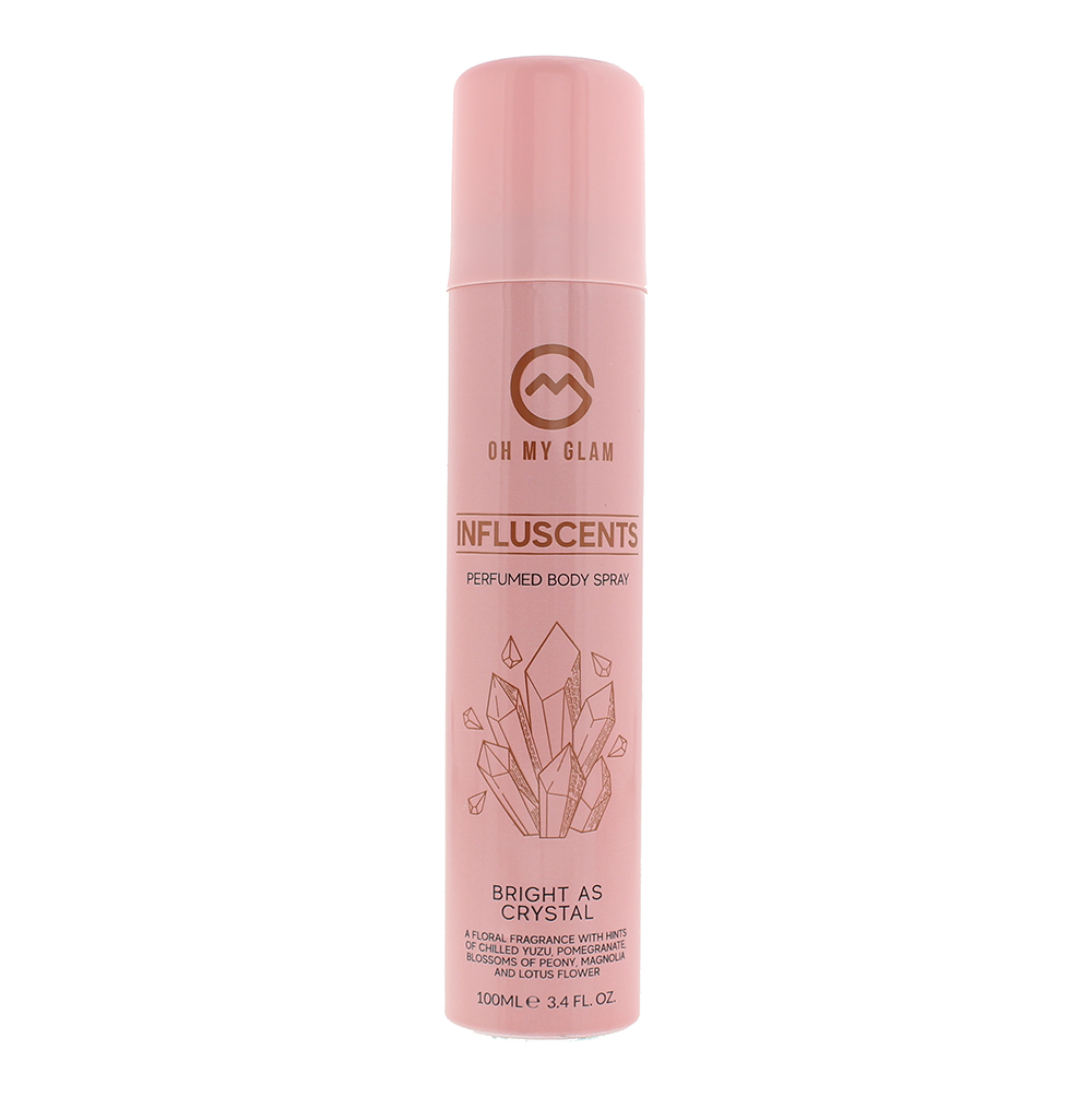 Women's Oh My Glam Influscents Brights After Shave Crystal Body Spray Light 100Ml