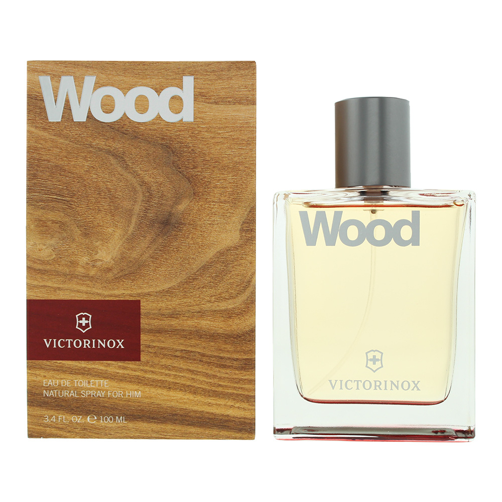 Victorinox Swiss Army Wood Eau De Toilette 100Ml Spray In Brown