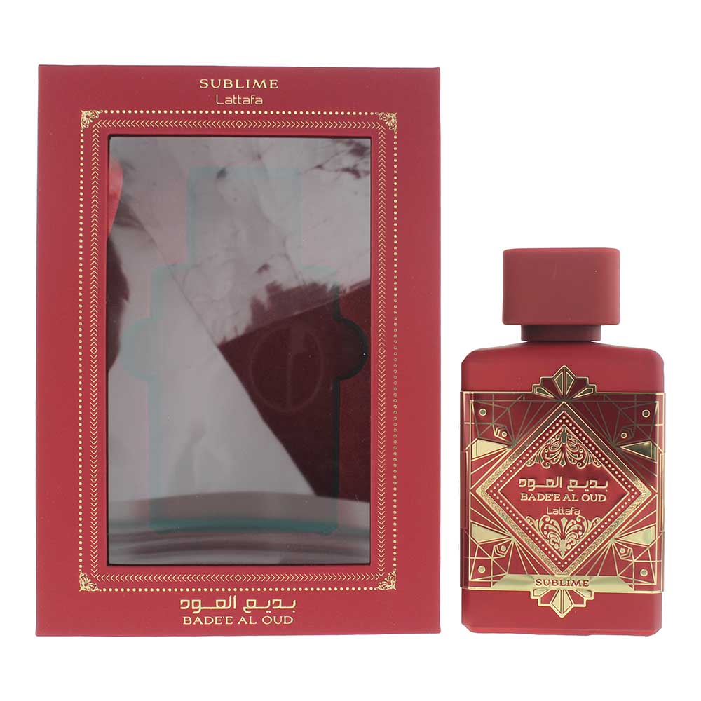 Men's Lattafa Bade'e Al Oud Sublime Eau De Parfum Amber 100Ml