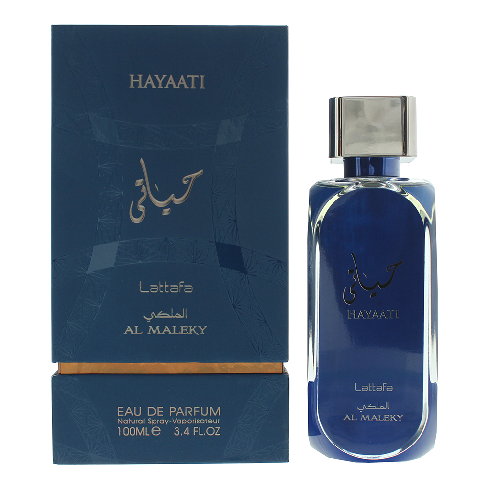 Lattafa Hayaati Al Maleky Perfume Edp 100Ml For Men In Blue