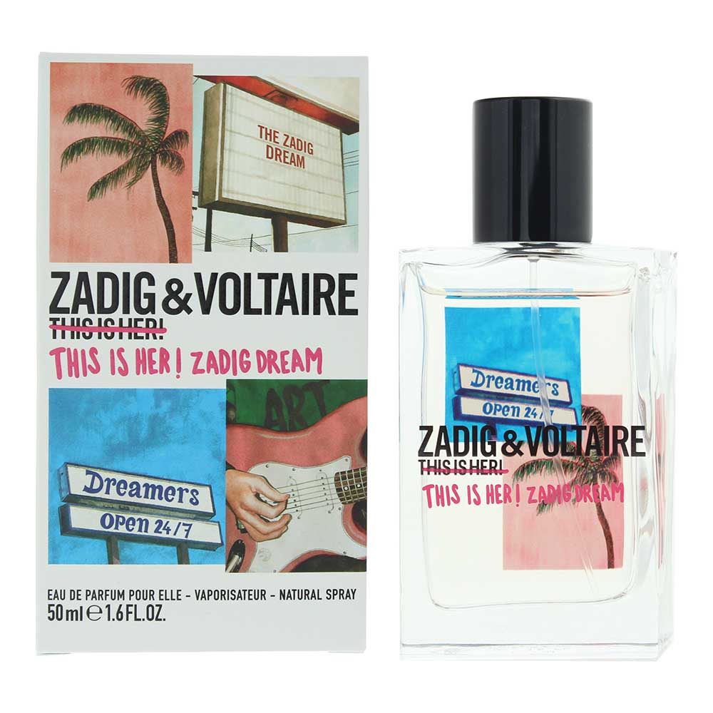 Women's Zadig & Voltaire This Is Her! Zadig Dream Eau De Parfum Amber 50Ml