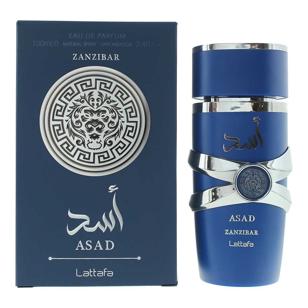 Men's Lattafa Asad Zanzibar Eau De Parfum Amber 100Ml