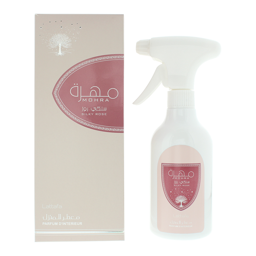 Men's Lattafa Mohra Silky Rose Room Spray 450Ml
