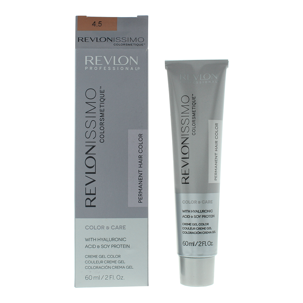 Revlon Women's Revlonissimo Colorsmetique 4.5 Mahogany Hair Colour 60Ml Brown Medium