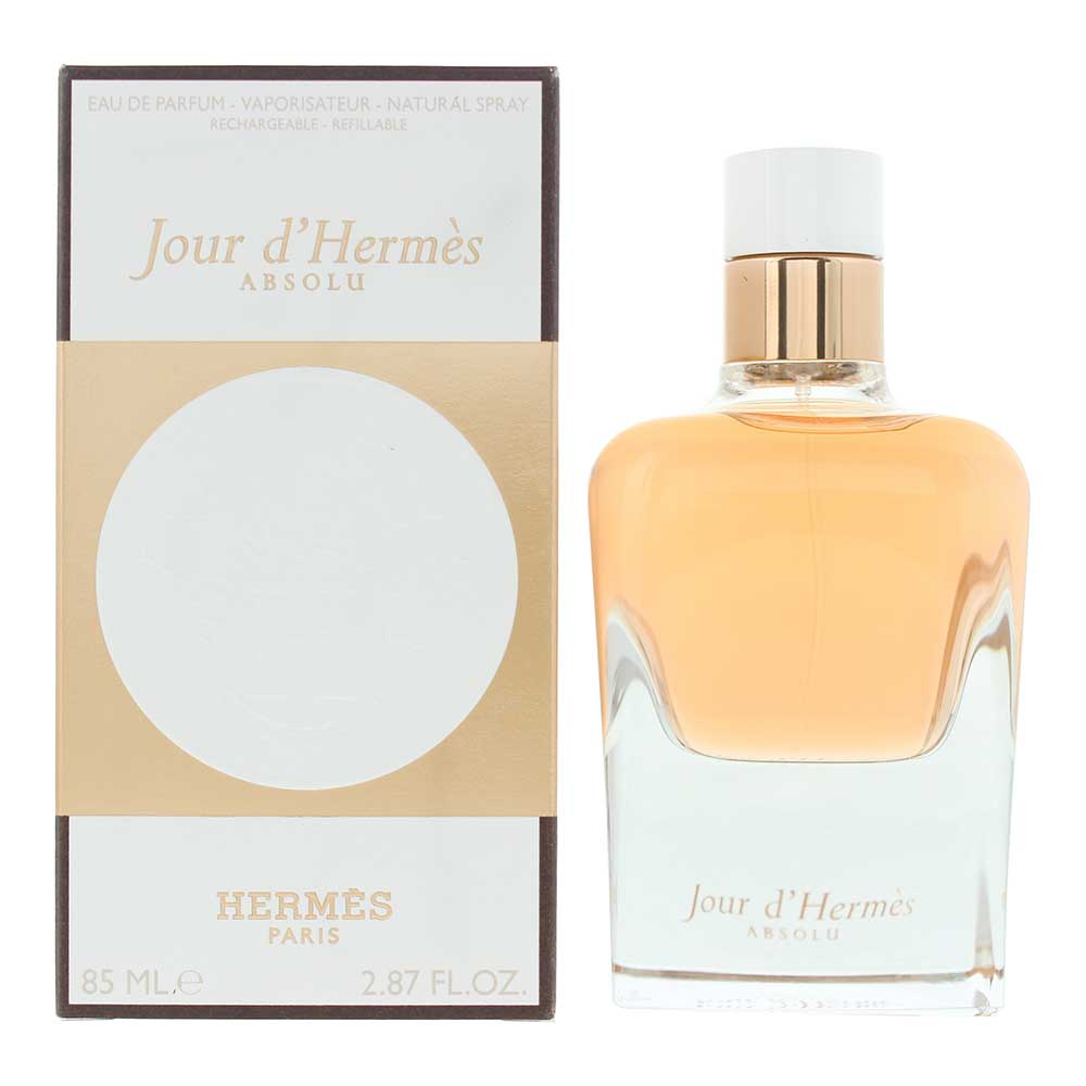 Men's Hermès Jour D'hermès Absolu Refillable Eau De Parfum White 85Ml