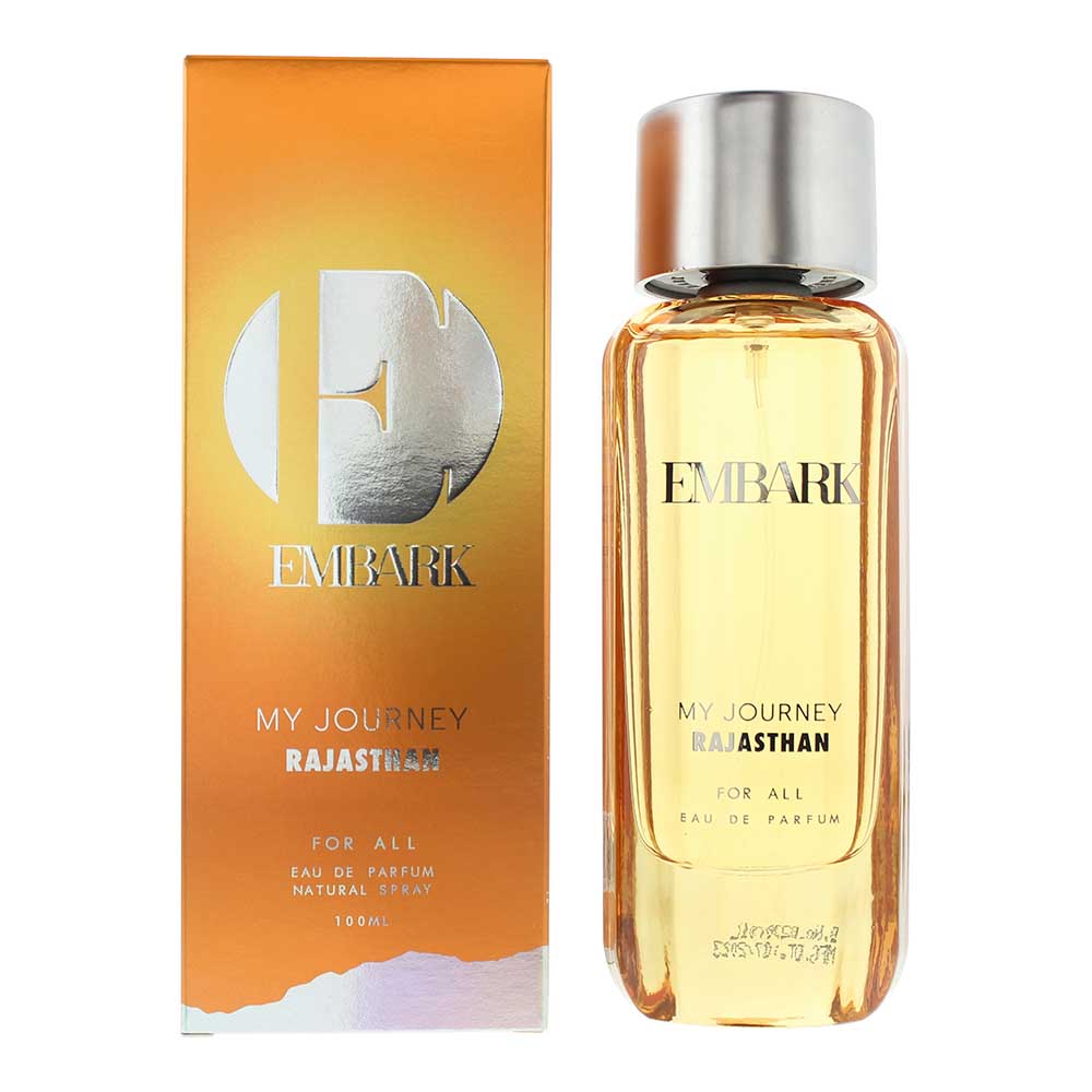 Men's Embark My Journey Rajasthan Eau De Parfum Amber 100Ml