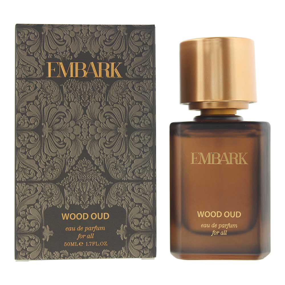 Men's Embark Wood Oud Eau De Parfum Amber 50Ml