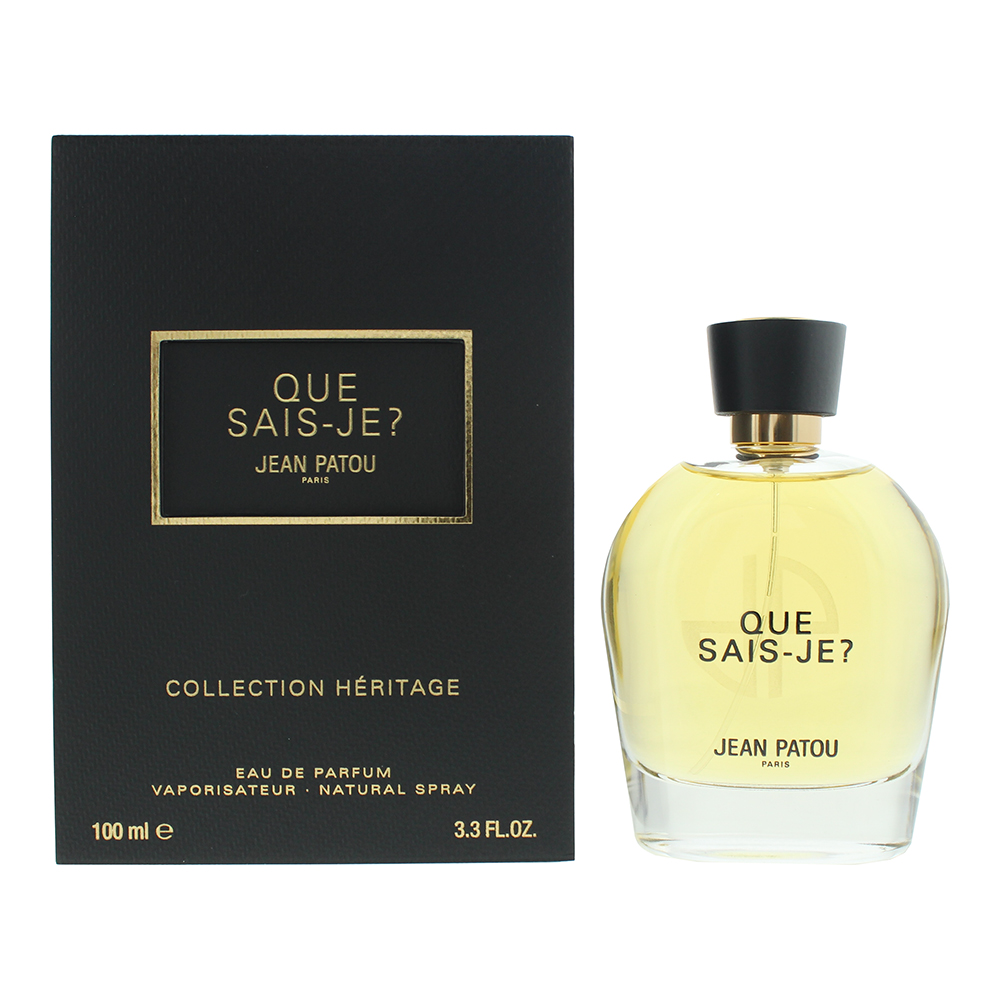 Jean Patou Collection Héritage Que Sais-Je? Eau De Parfum Amber 100Ml