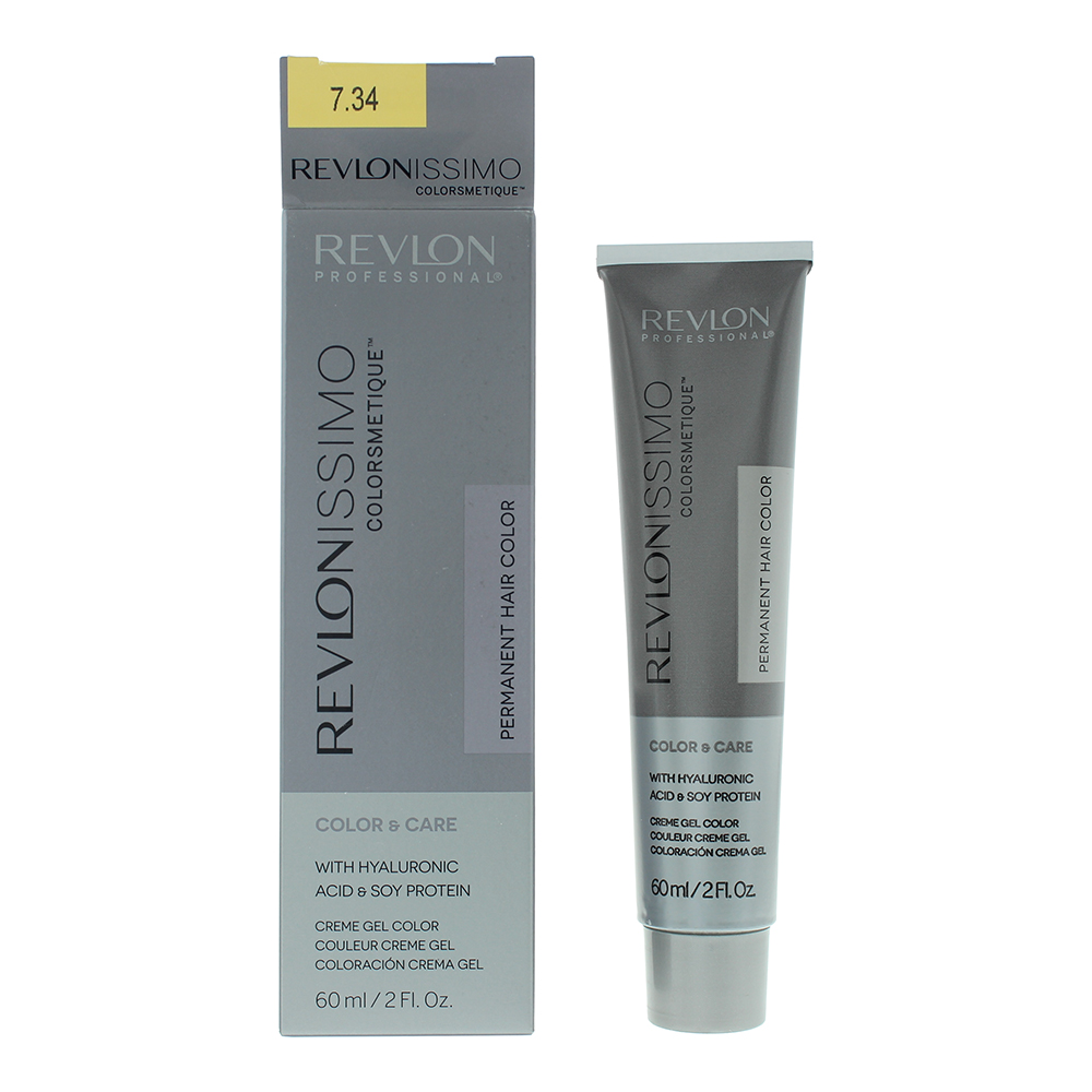 Revlon Women's Revlonissimo Colorsmetique 7.34 Coppery Blonde Hair Colour 60 Gold Medium