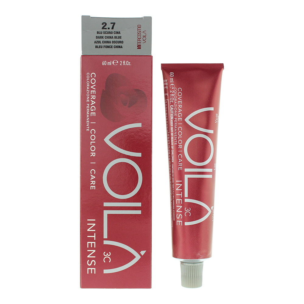 Intercosmo Voilà 3c Intense 2.7 Dark China Blue Hair Colour 60ml