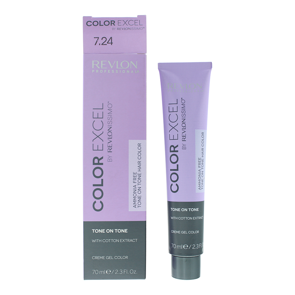 Revlon Women's Revlonissimo Colorsmetique Color Excel 7.24 Iridescent Copper Blon Cream Medium