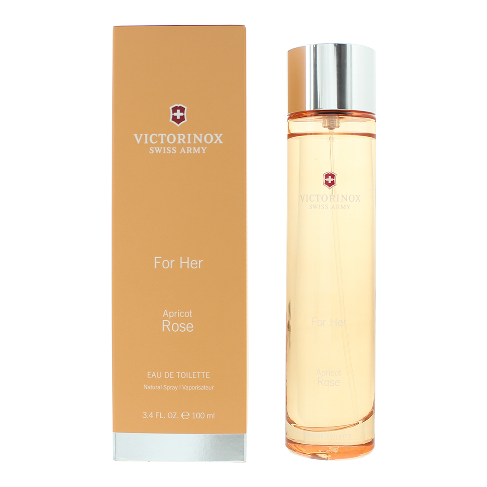 Victorinox Swiss Army Apricot Rose Eau De Toilette 100Ml Spray In Orange