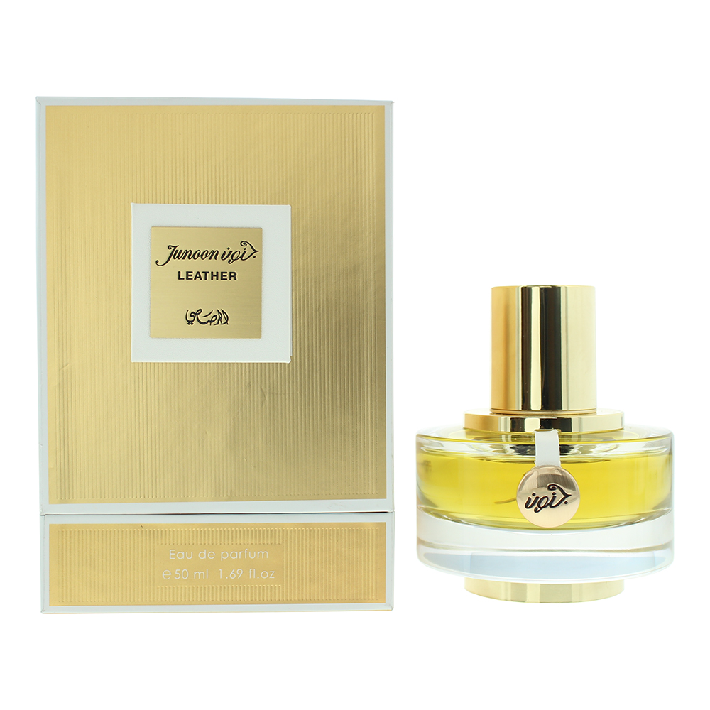 Women's Rasasi Junoon Leather Eau De Parfum Amber 50Ml