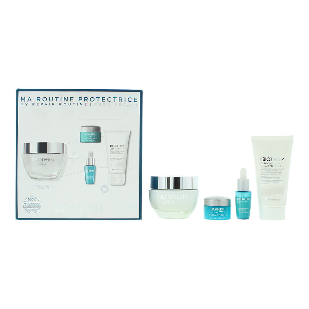Biotherm Cera Repair 4 Piece Gift Set: Repair Treatment