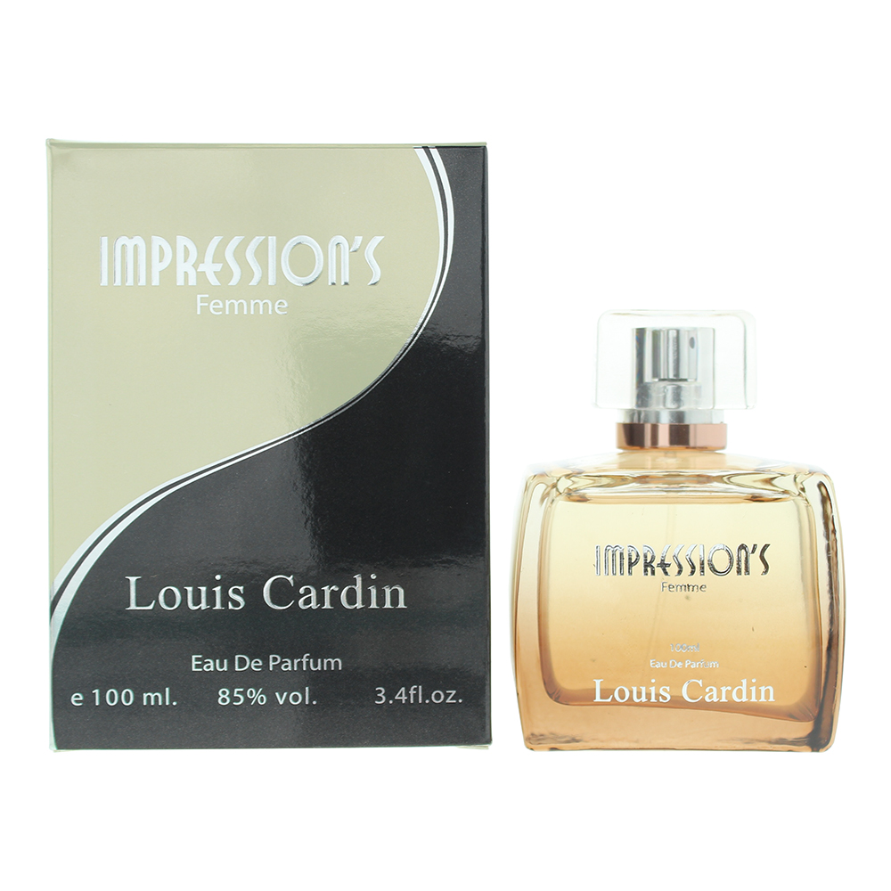 Louis Cardin Impression's Eau De Parfum 100Ml Spray In Yellow