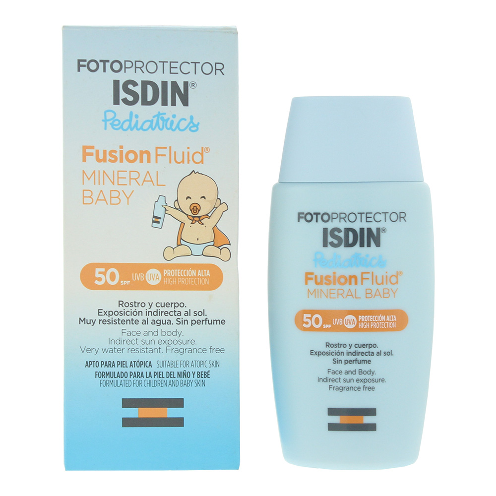 Isdin Fotoprotector Pediatrics Mineral Baby Spf 50 Fusion Fluid 50Ml Infant