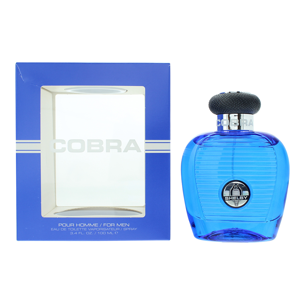 Men's Carroll Shelby Cobra Eau De Toilette Blue 100Ml