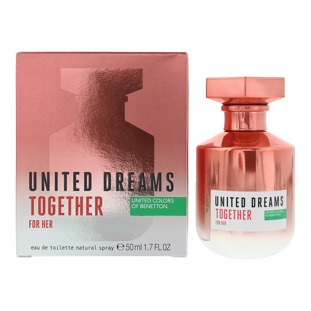 Benetton Women's United Dreams Together For Her Eau De Toilette Light 50Ml