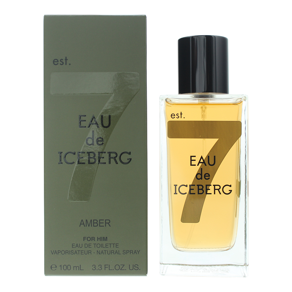 Iceberg Men's Eau De For Him Eau De Toilette Amber 100Ml