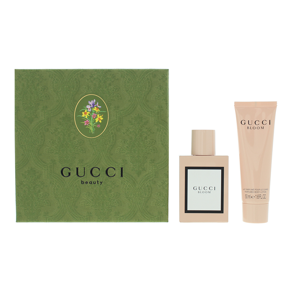 Gucci Bloom 2 Piece Gift Set: Eau De Parfum 50ml - Body Lotion