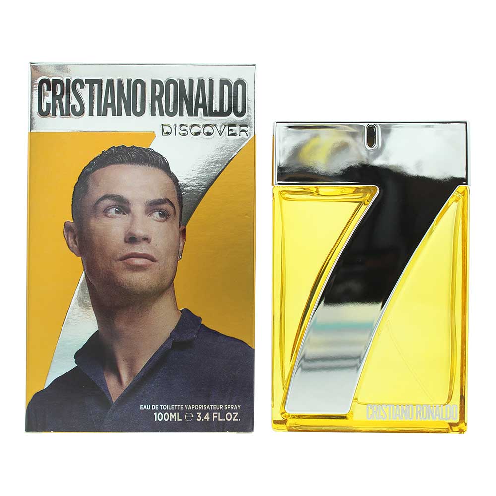 Men's Cristiano Ronaldo Cr7 Discover Eau De Toilette 100Ml