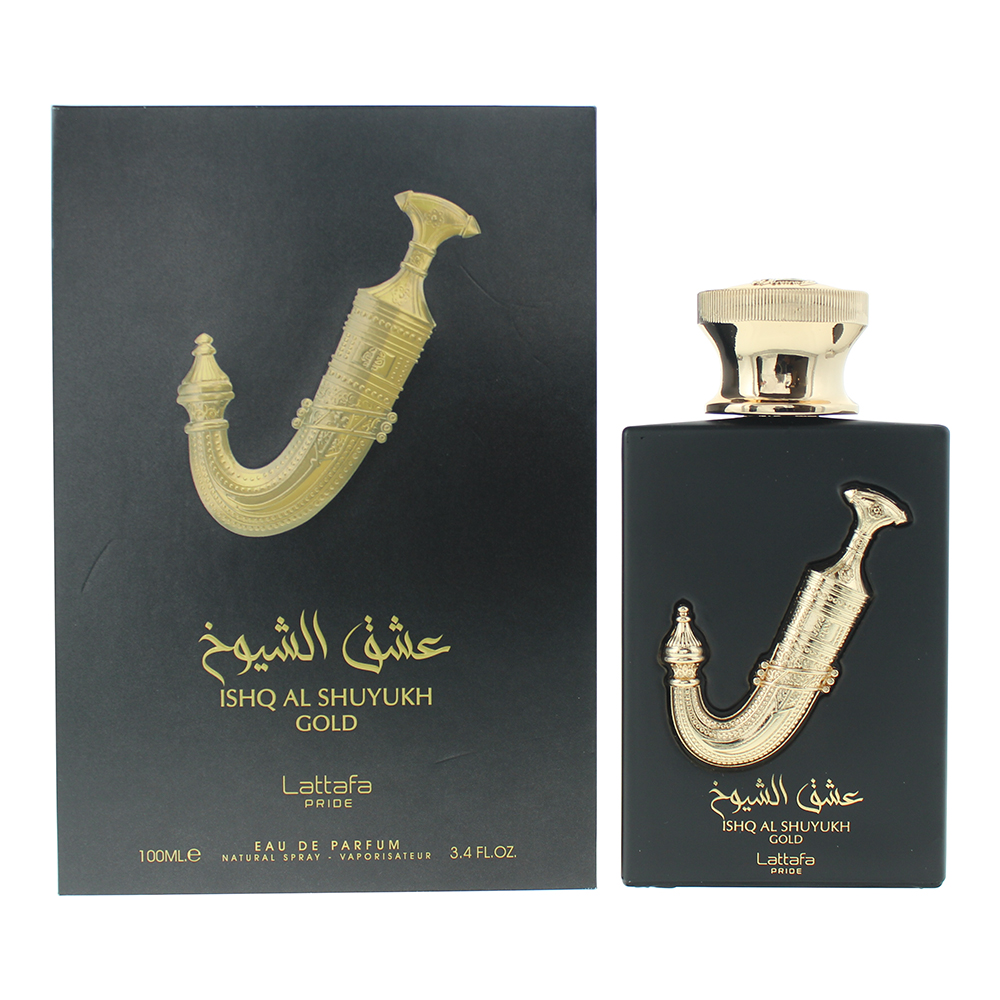 Men's Lattafa Pride Ishq Al Shuyukh Eau De Parfum Gold 100Ml