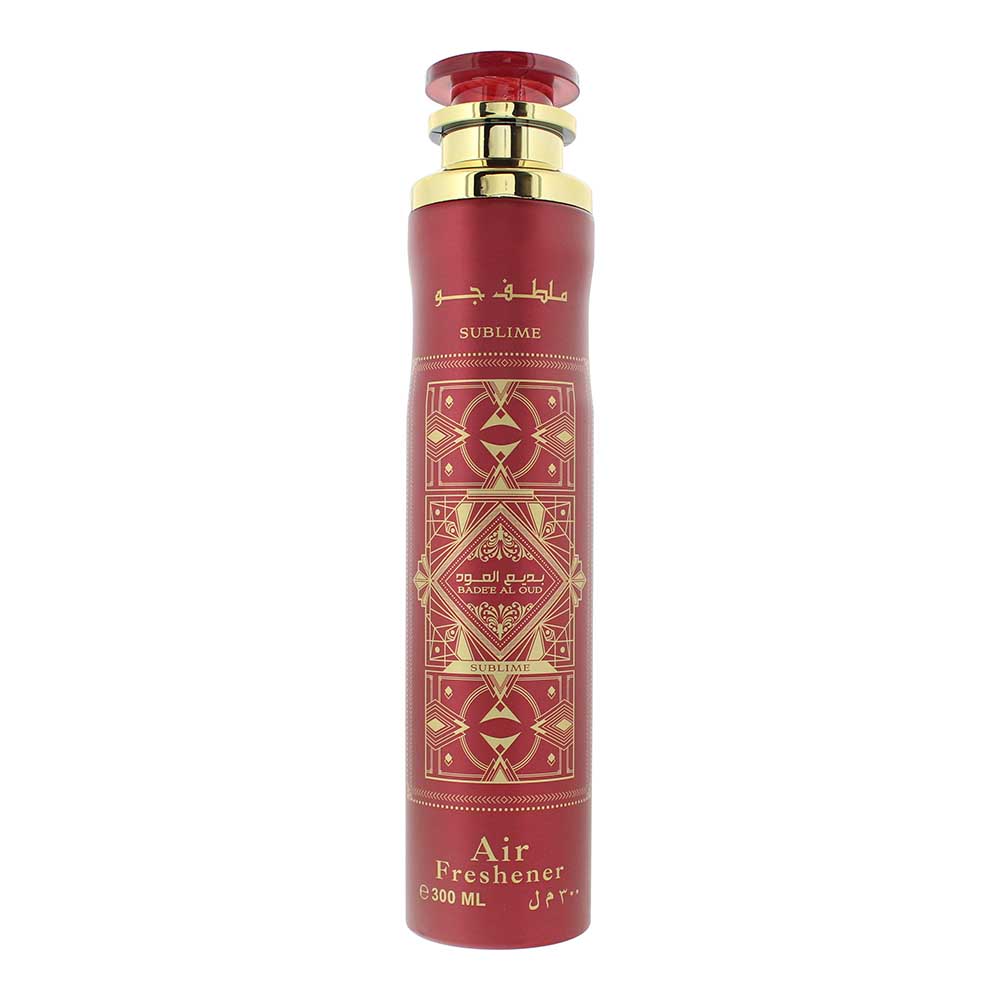 Men's Lattafa Bade'e Al Oud Sublime Air Freshener Amber 300Ml