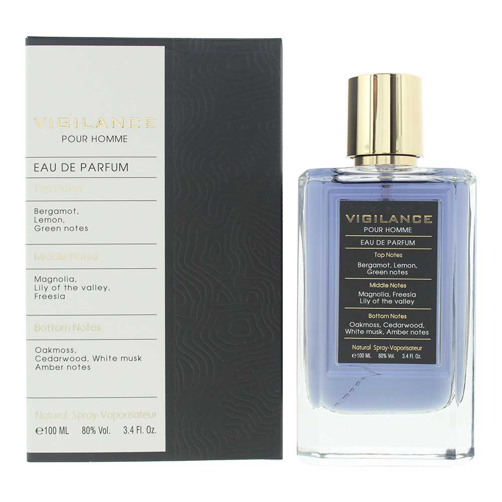 Men's Orchid Vigilance Pour Homme Eau De Parfum Black/Lavender/Amber 100Ml