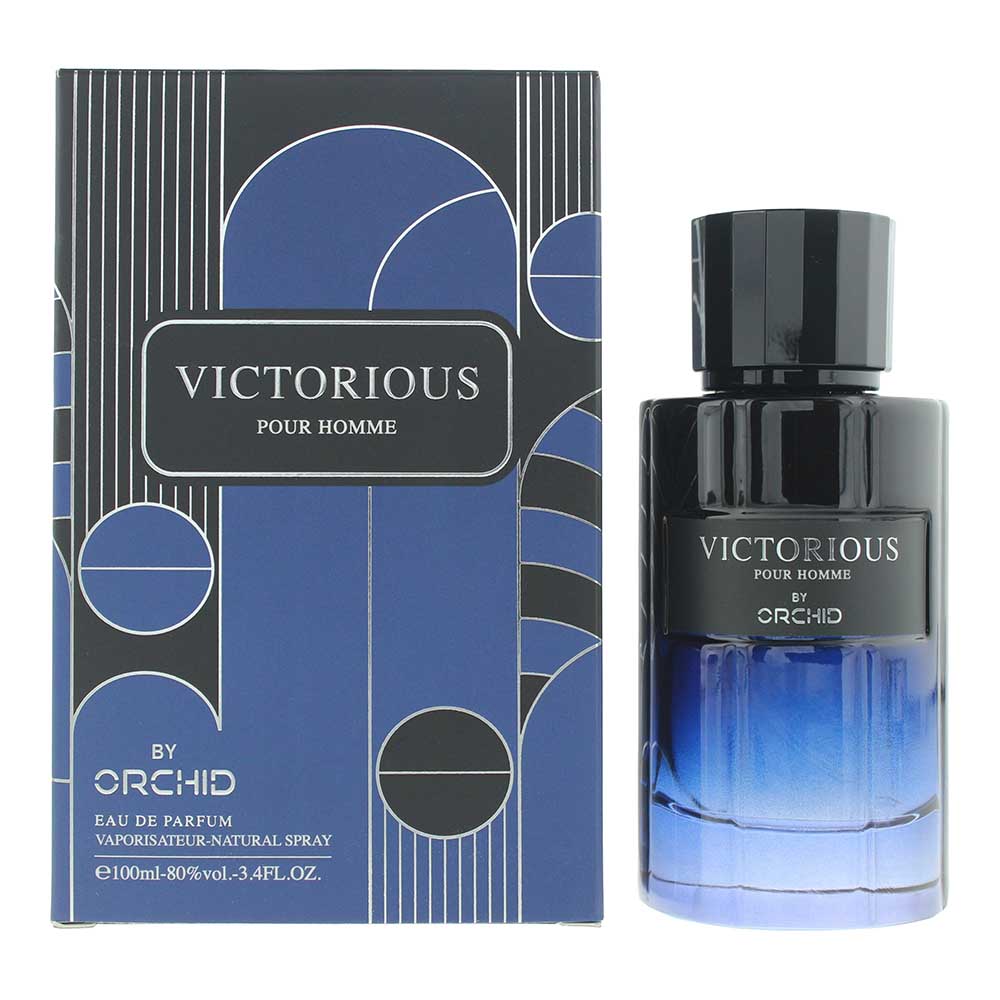 Men's Orchid Victorious Pour Homme Eau De Parfum Pink/Black/Lavender 100Ml
