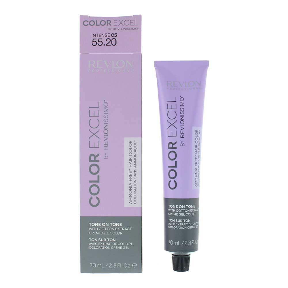 Revlon Women's Color Excel 55.20 Intense Hair Colour Light/Burgundy 70Ml